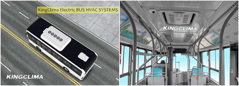 KingClima Electric BUS HVAC SYSTEMS for High Temperature Areas